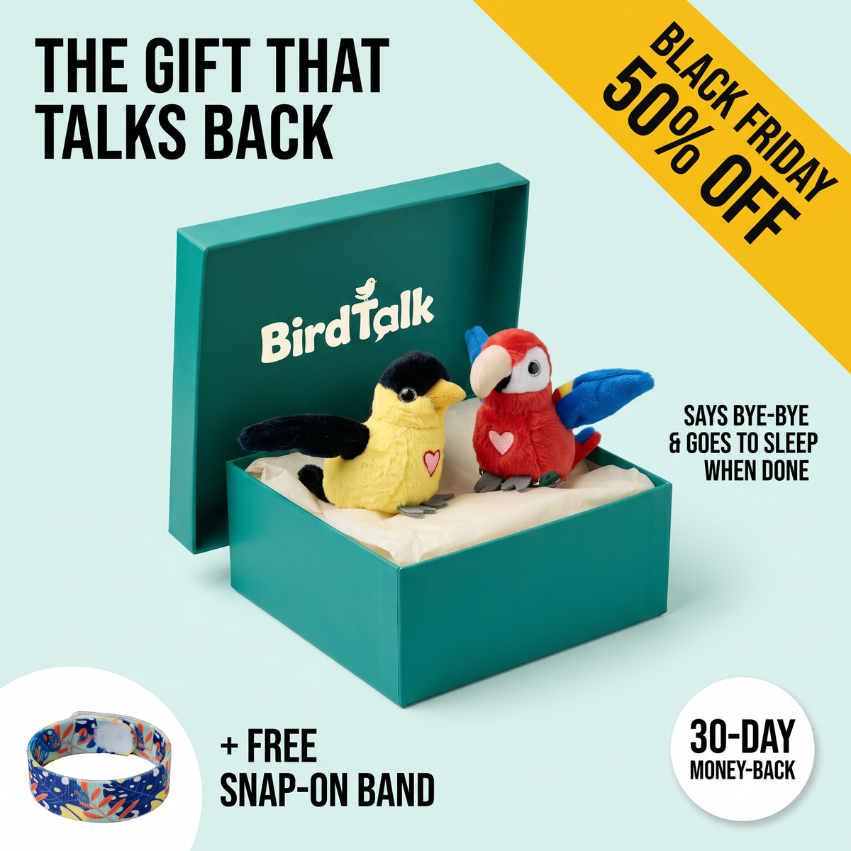 BirdTalk™ - Talking Bird Bracelets