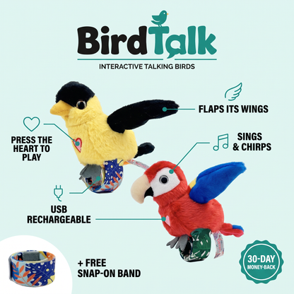 BirdTalk™ - Talking Bird Bracelets
