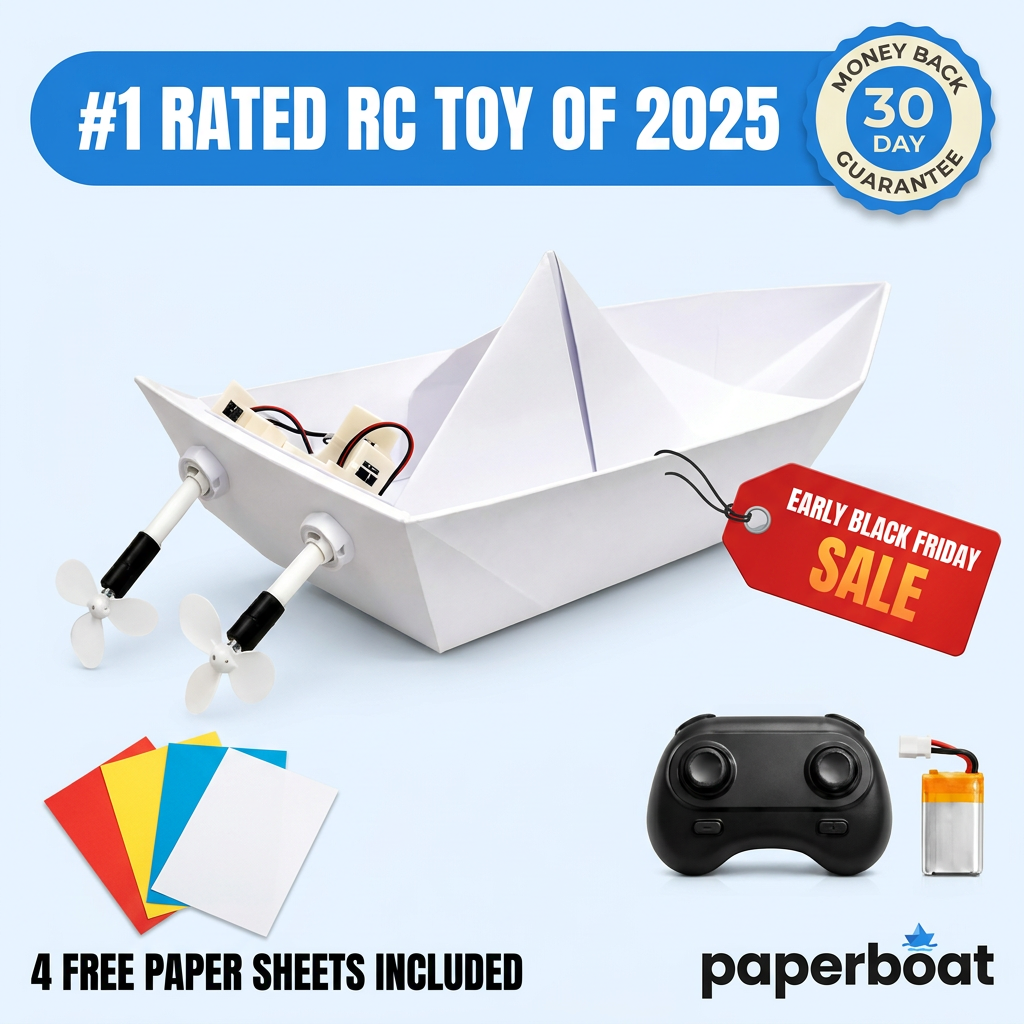 PaperBoat RC Paper Boat Kit